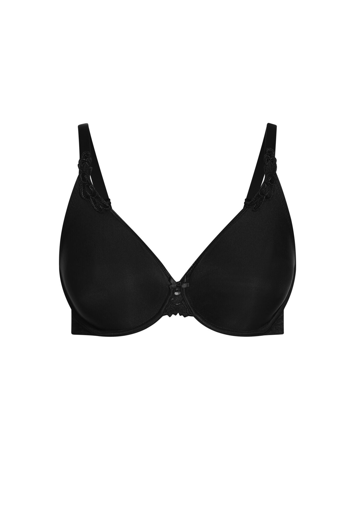 Minimizer Underwire Bra, BLACK, alternate image number 2