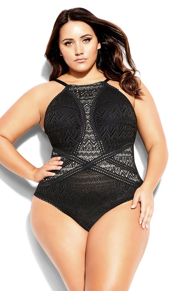 Nuria 1 Piece - black, BLACK, hi-res image number null