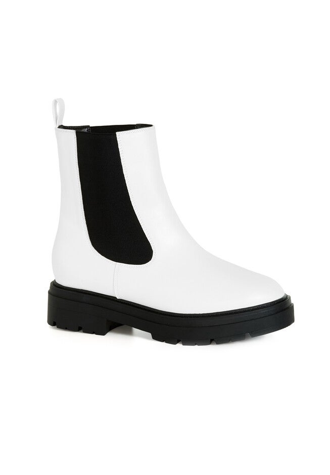 Olivia Ankle Boot, WHITE, hi-res image number null
