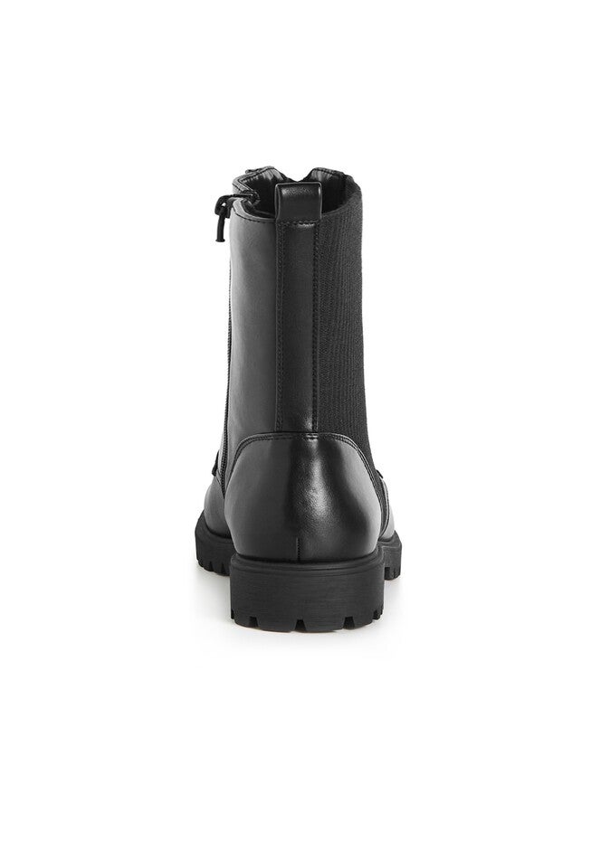 Samba Ankle Boot, BLACK, alternate image number 5