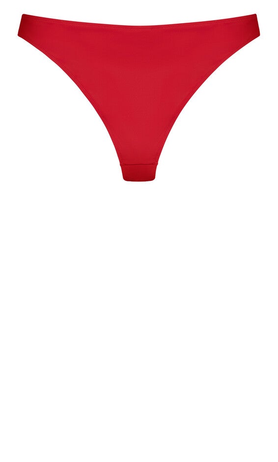 Daisy Bikini Pant - red cherry, RED, alternate image number 4