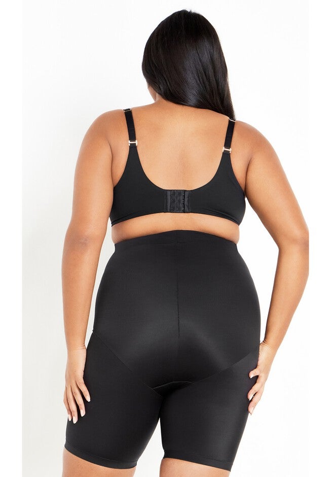 Smooth & Chic Thigh Shaper - black, BLACK, on-hover image number null
