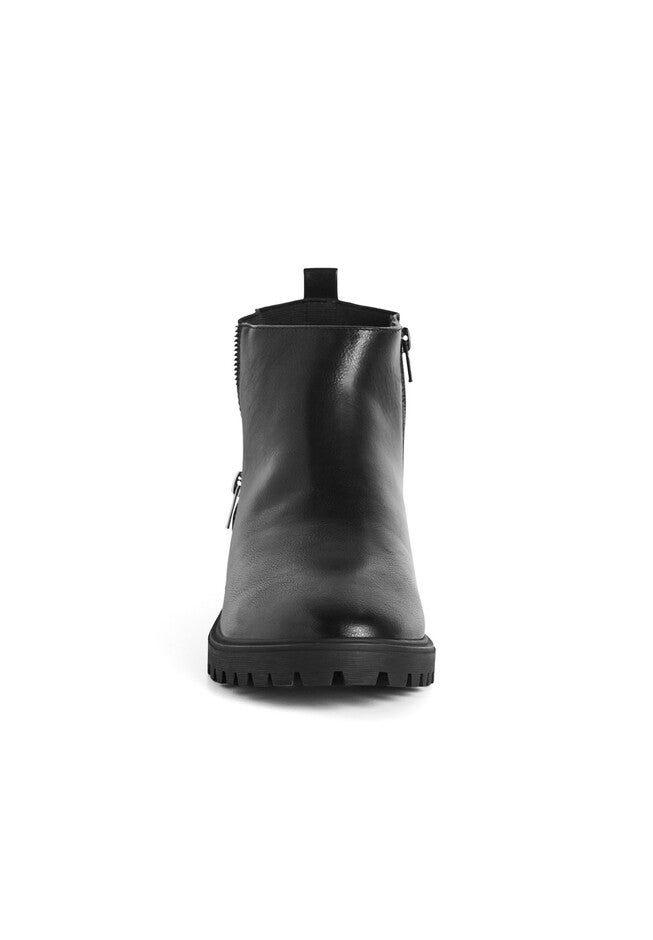 Angie Ankle Boot, BLACK, alternate image number 4