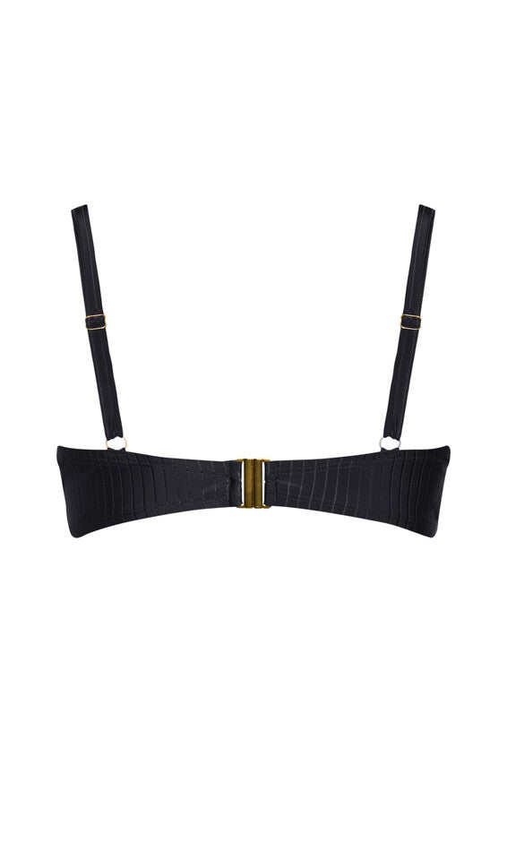 Java Longline Underwire Bikini Top - black, BLACK, alternate image number null