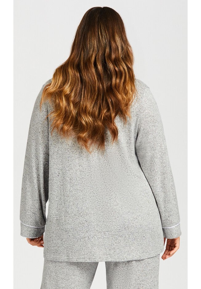 Hacci Button Top, GREY, on-hover image number null