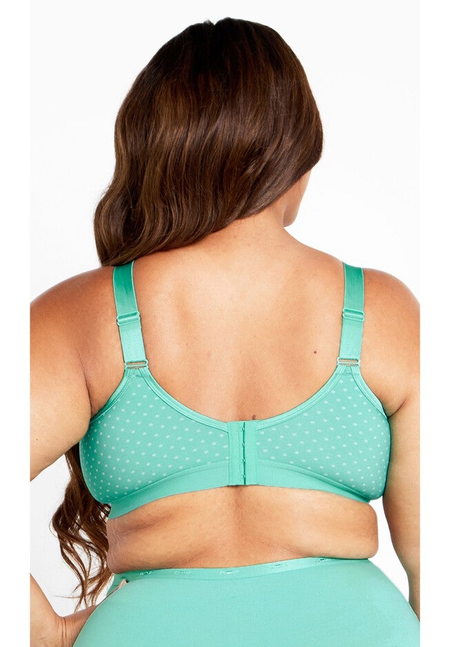 Fashion Cotton Bra, PEPPERMINT SPOT, on-hover image number null