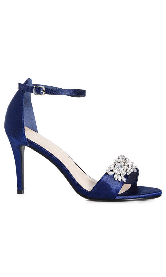 WIDE FIT Totally Glam Heel - navy, BLUE, alternate image number null