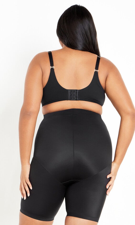 Smooth & Chic Thigh Shaper - black, BLACK, alternate image number null
