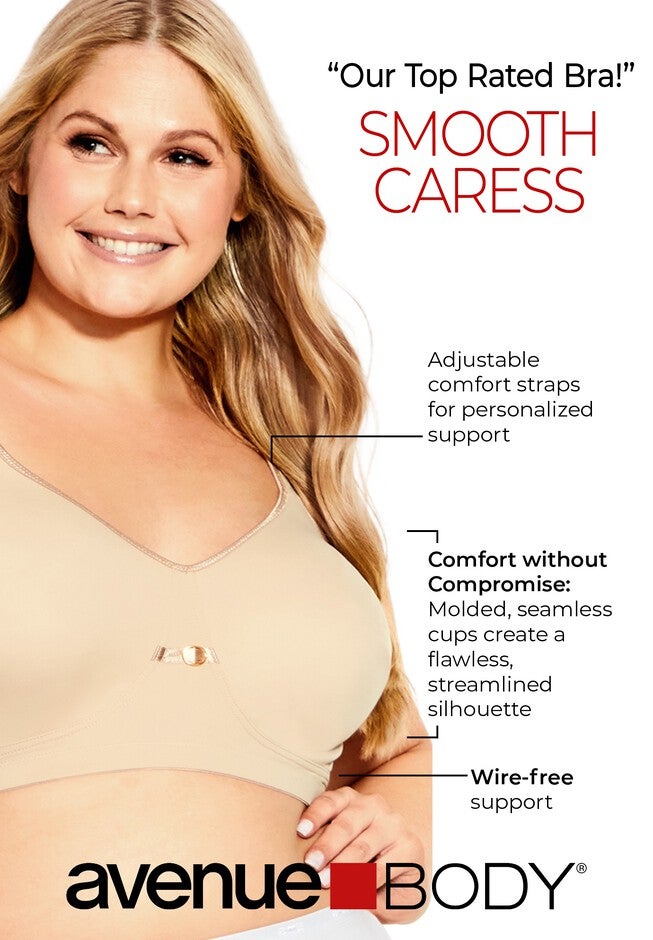 Soft Caress Bra, WHITE, alternate image number 4