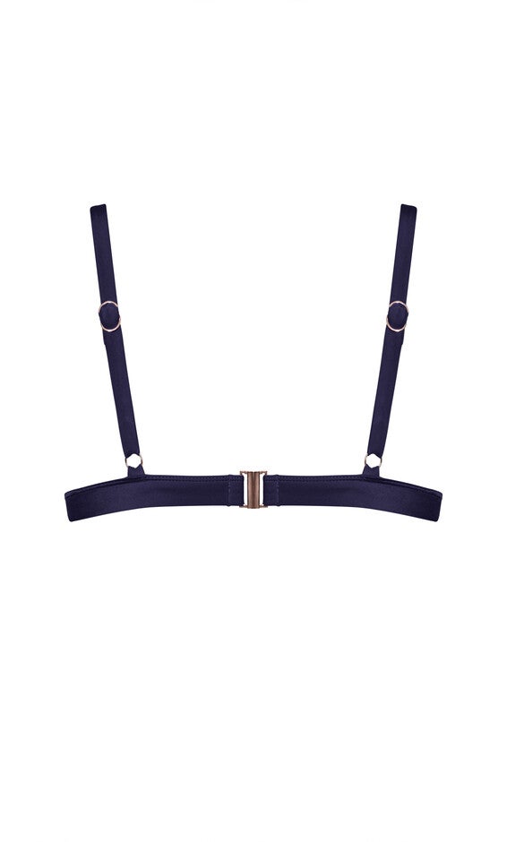 Daisy Bikini Top - navy, BLUE, alternate image number null