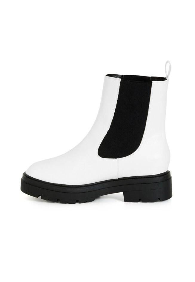 Olivia Ankle Boot, WHITE, alternate image number null