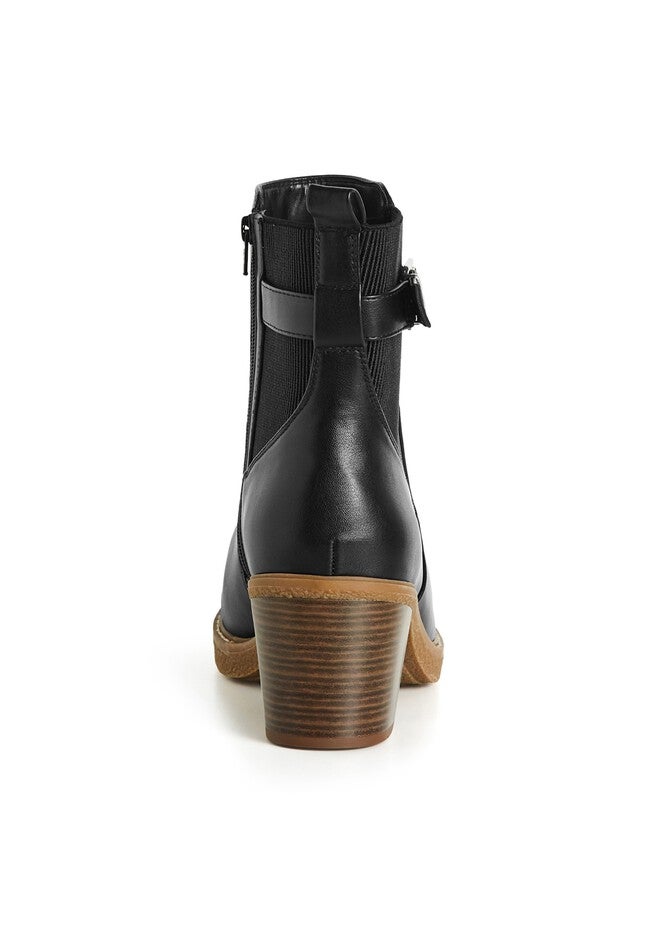 Saskia Ankle Boot, BLACK, alternate image number 3