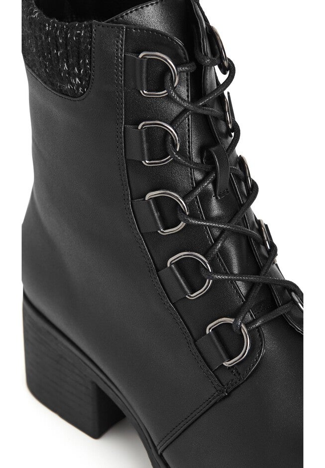 Briella Ankle Boot, BLACK, alternate image number 7