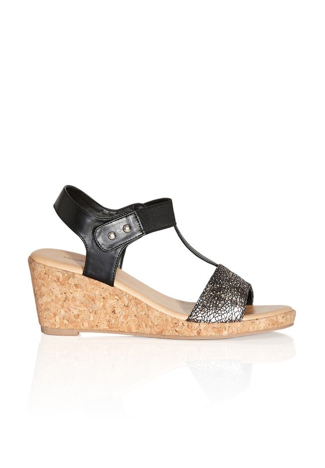 Wilda Wedge, BLACK, hi-res image number 0