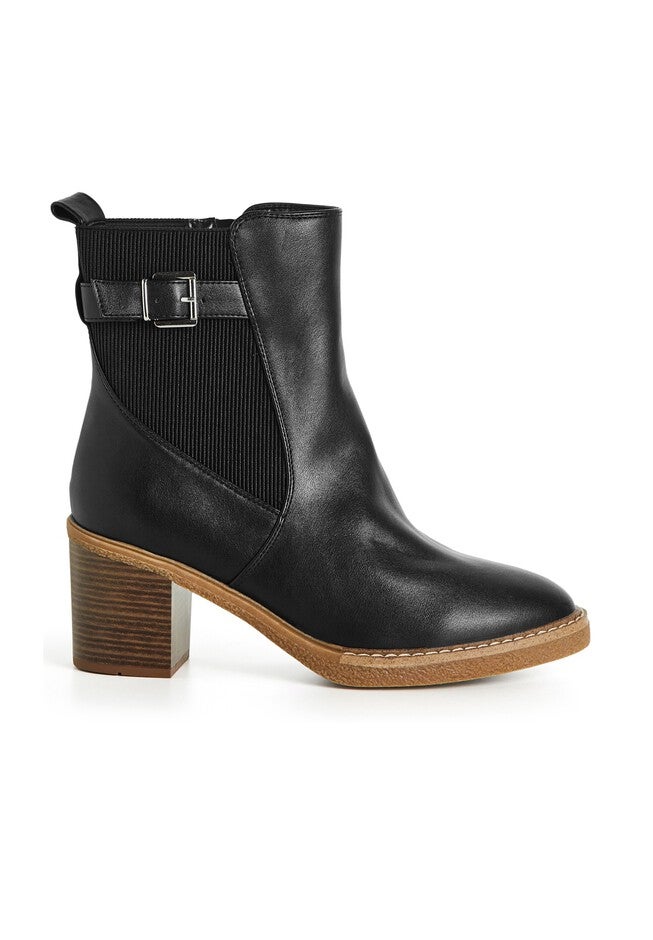 Saskia Ankle Boot, BLACK, alternate image number 2
