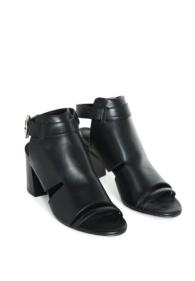 WIDE FIT Buckle Leona Shootie - black, BLACK, alternate image number null