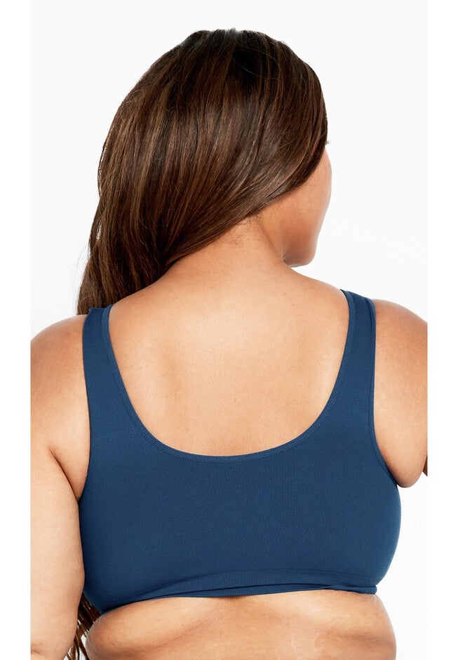 Fashion Seamless Bra, POSEIDON, on-hover image number 1