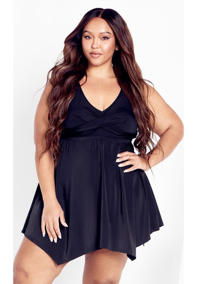 Icon Swimdress, BLACK, on-hover image number 1