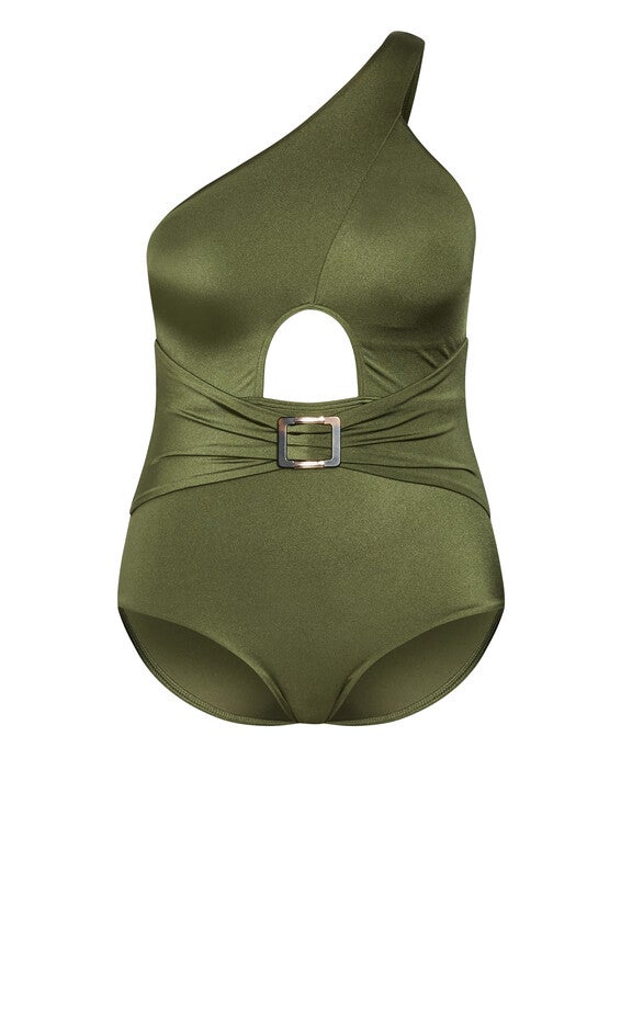 Alena 1 Piece - olive, GREEN, alternate image number 6