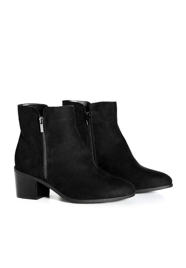 Jean Ankle Boot, BLACK, alternate image number 6