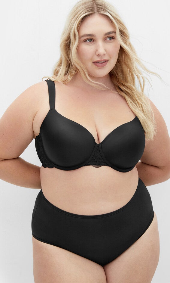 Sexy Glam T-Shirt Bra - black, BLACK, hi-res image number 0