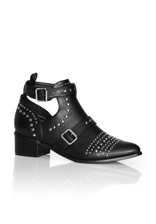 WIDE FIT Cristi Ankle Boot - black, BLACK, hi-res image number null