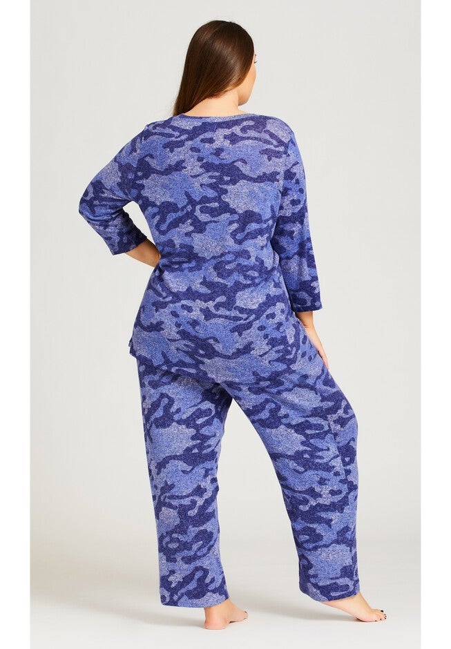 Hacci Camo Top, CAMO LILAC, alternate image number 4