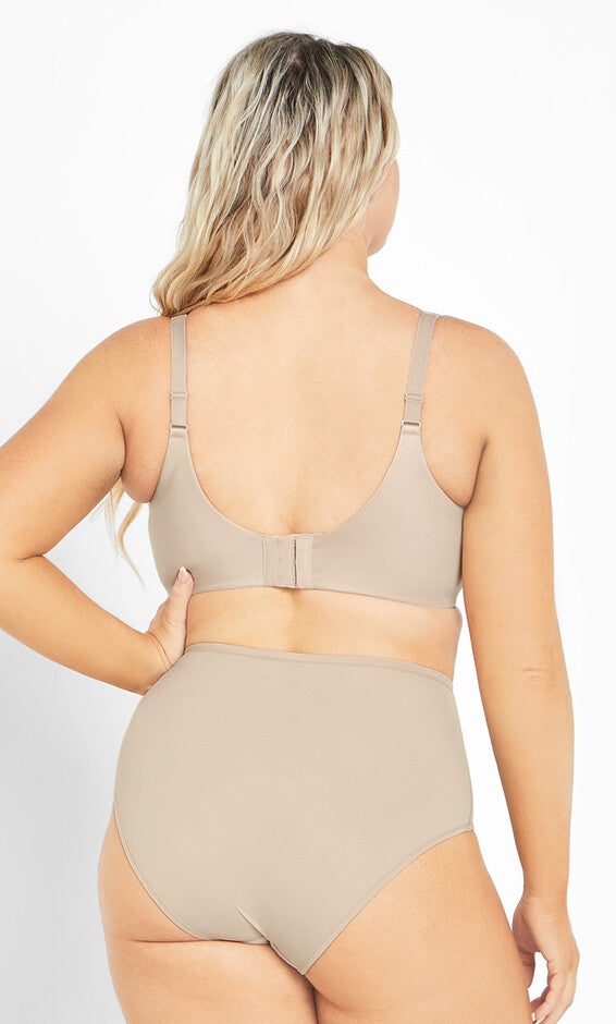 Smooth & Chic T-Shirt Bra - latte, BEIGE, alternate image number null