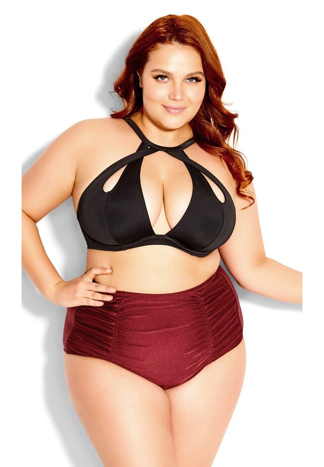 Azores Bikini Brief - merlot, PURPLE, hi-res image number null