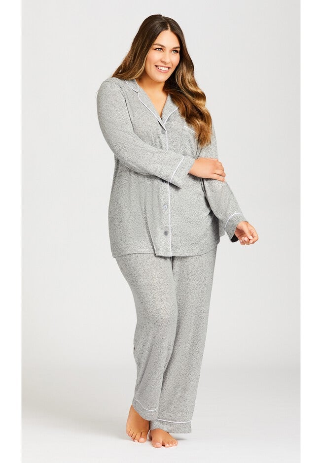 Hacci Button Top, GREY, alternate image number null