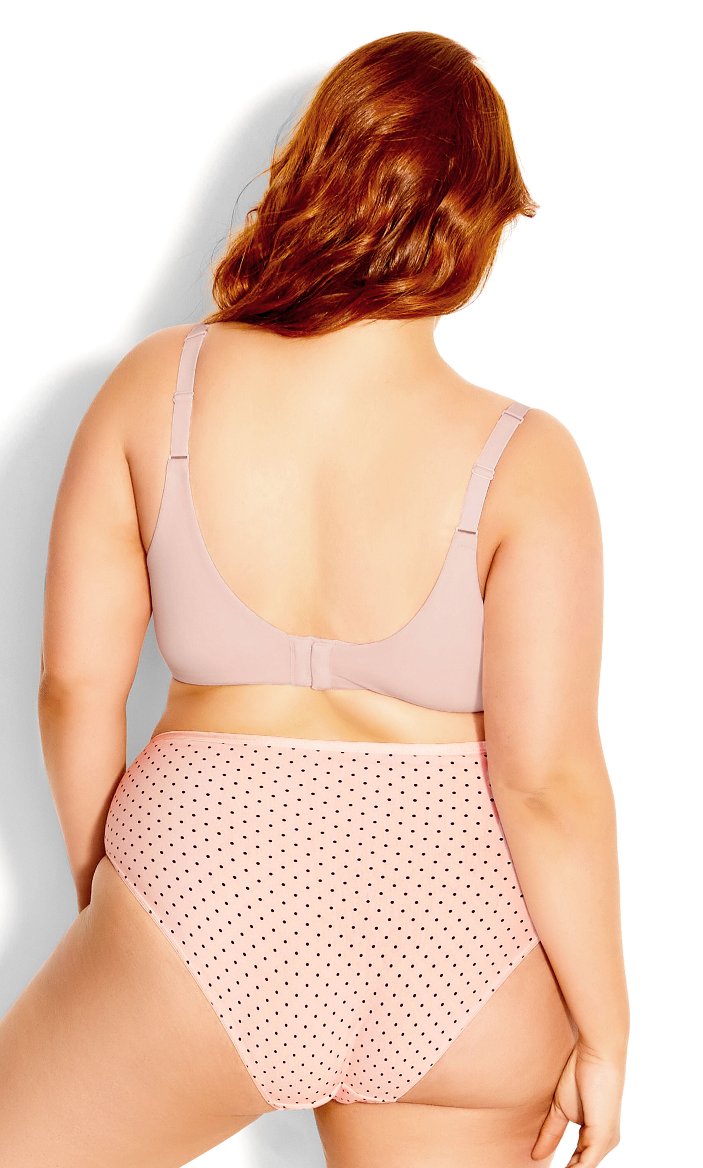 Smooth & Chic Cotton T-Shirt Bra - pink icing, PINK, alternate image number 1