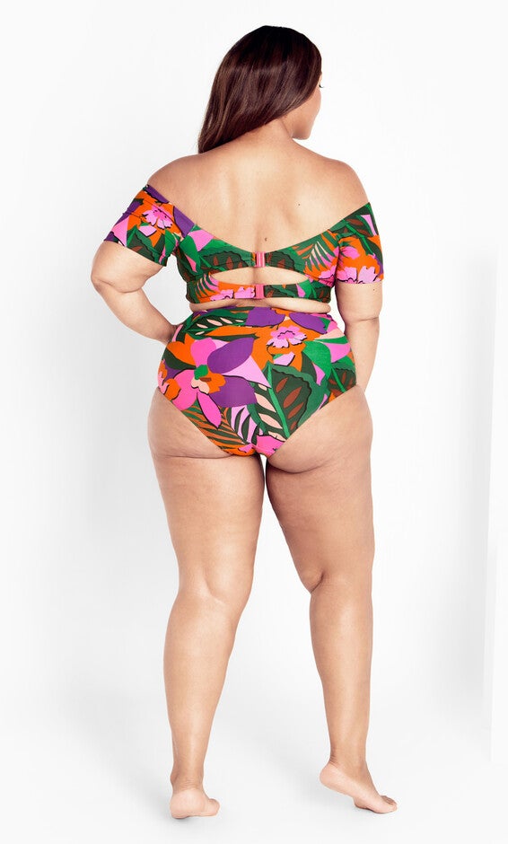 Sicilia Swim Print Brief - fuchsia, PINK, alternate image number null