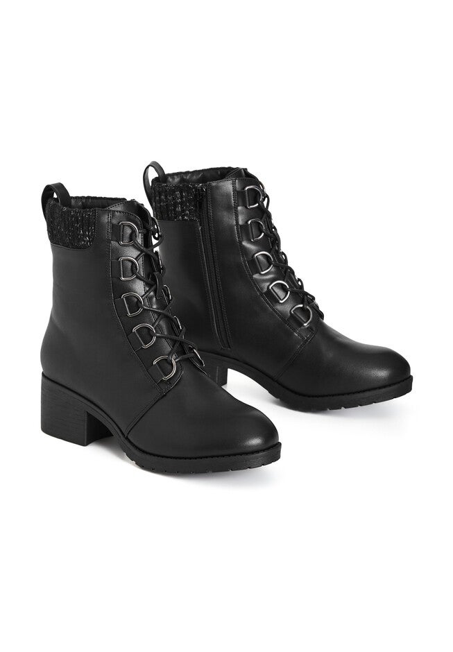 Briella Ankle Boot, BLACK, alternate image number 6