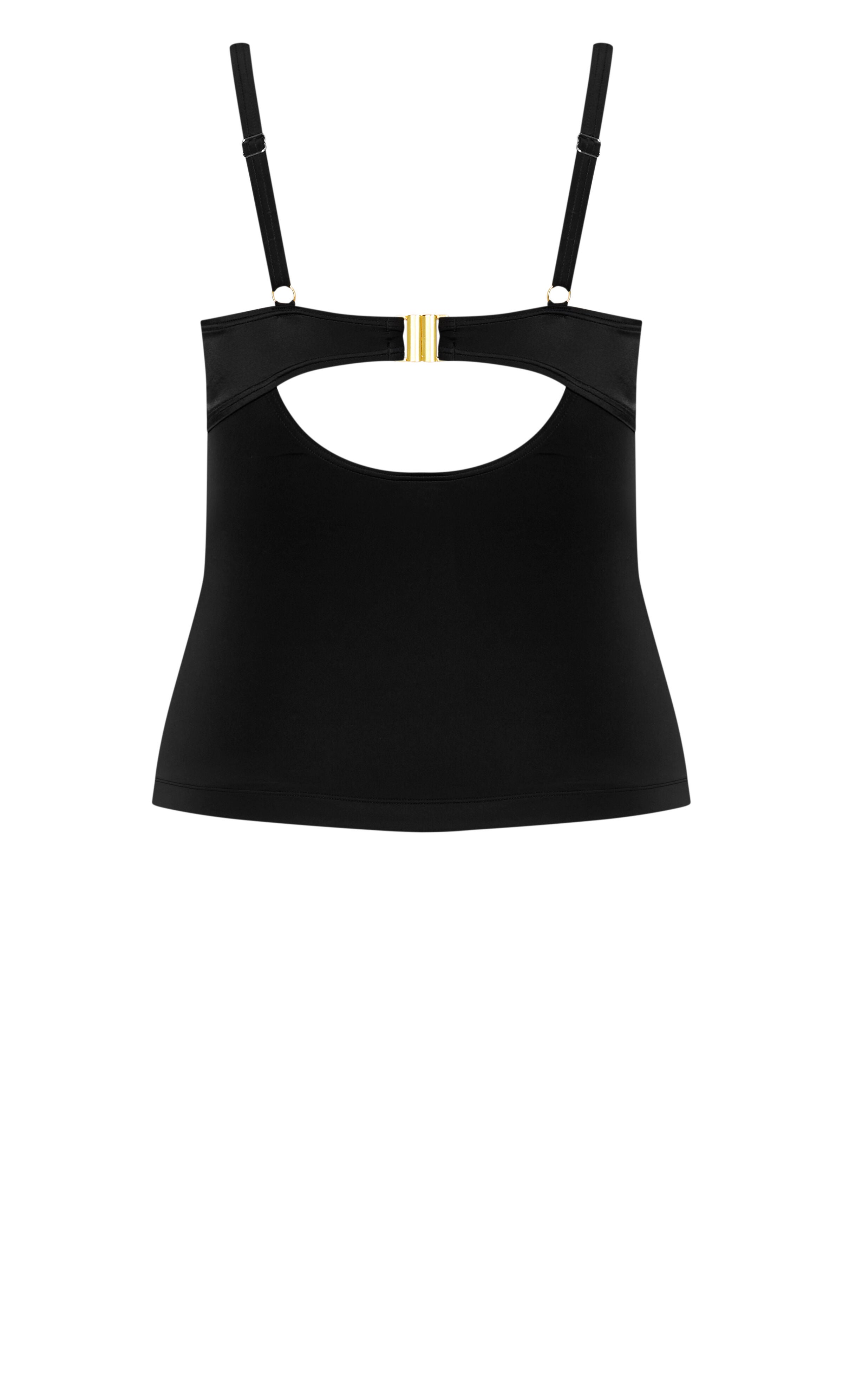 Azores Underwire Tank - black, BLACK, alternate image number 5