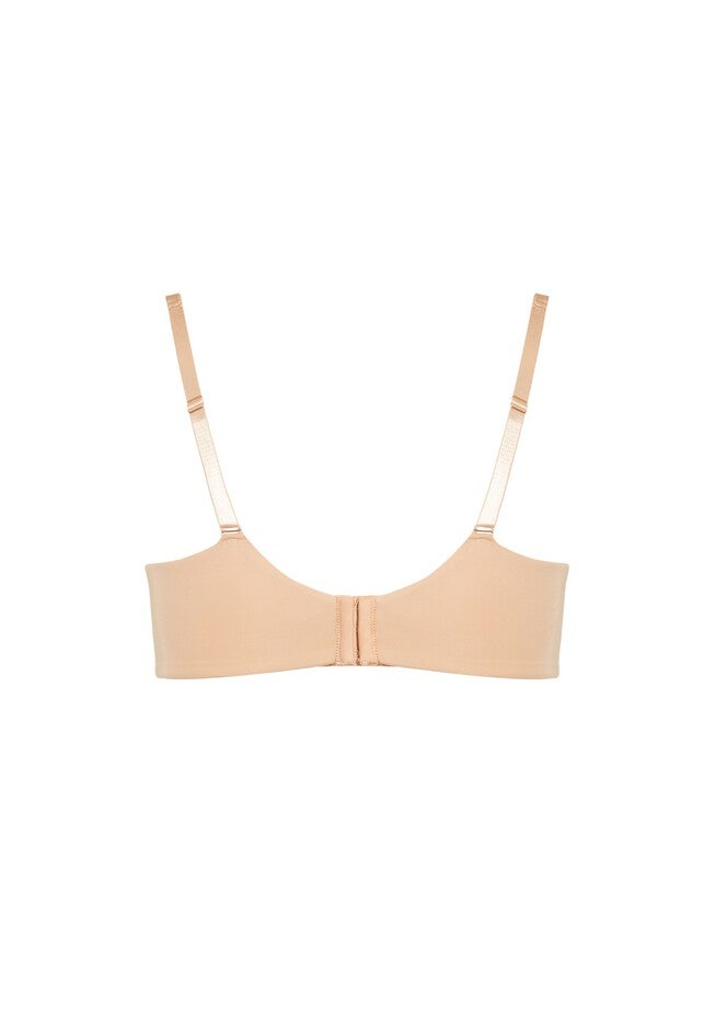 Basic Plunge Wire-Free Bra, NUDE, alternate image number null