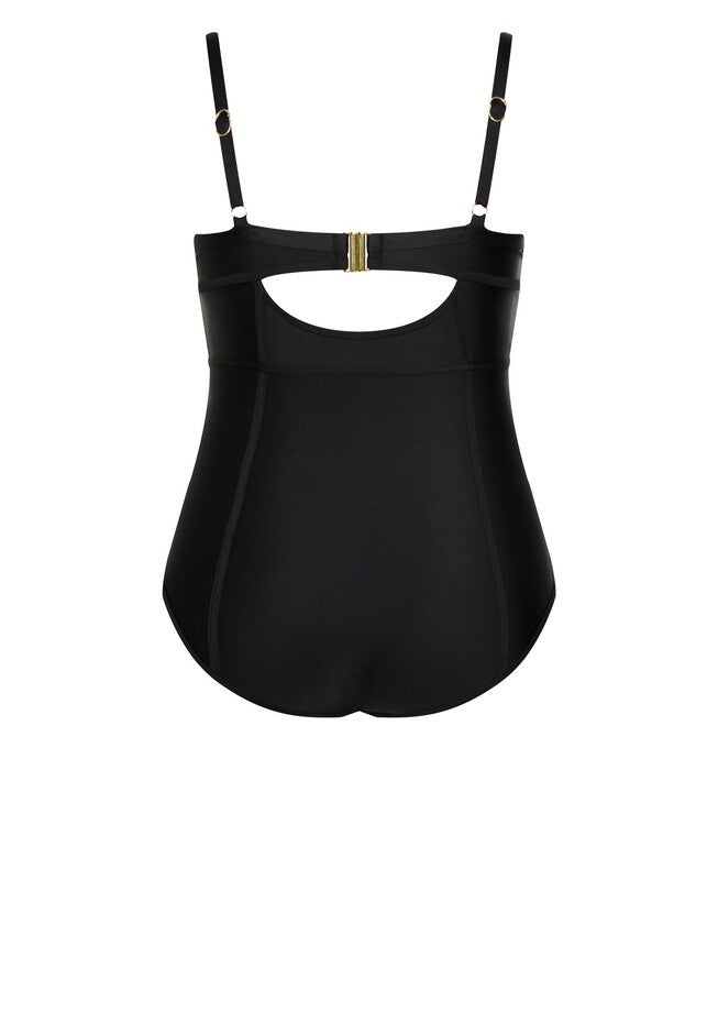 Grenada Underwire 1 Piece - black, BLACK, alternate image number null
