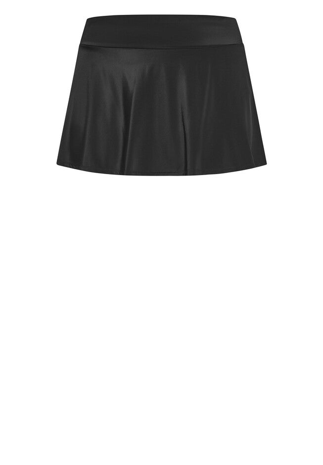 Flare Knit Skirtini, BLACK, alternate image number null