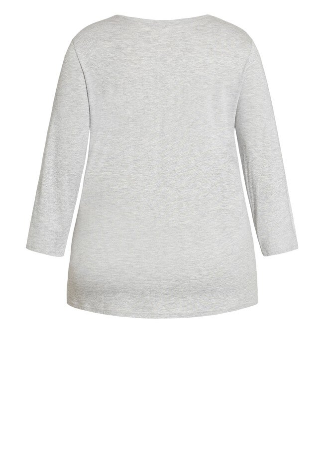 Meow Sleep Top, MEOW PRINT, alternate image number null