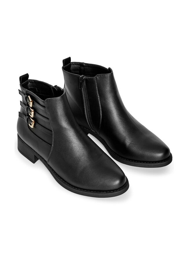 Emilia Ankle Boot, BLACK, alternate image number null