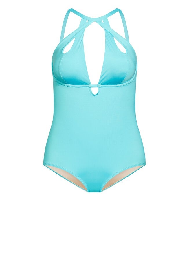 Cancun Underwire 1 Piece - ocean blue, BLUE, alternate image number null