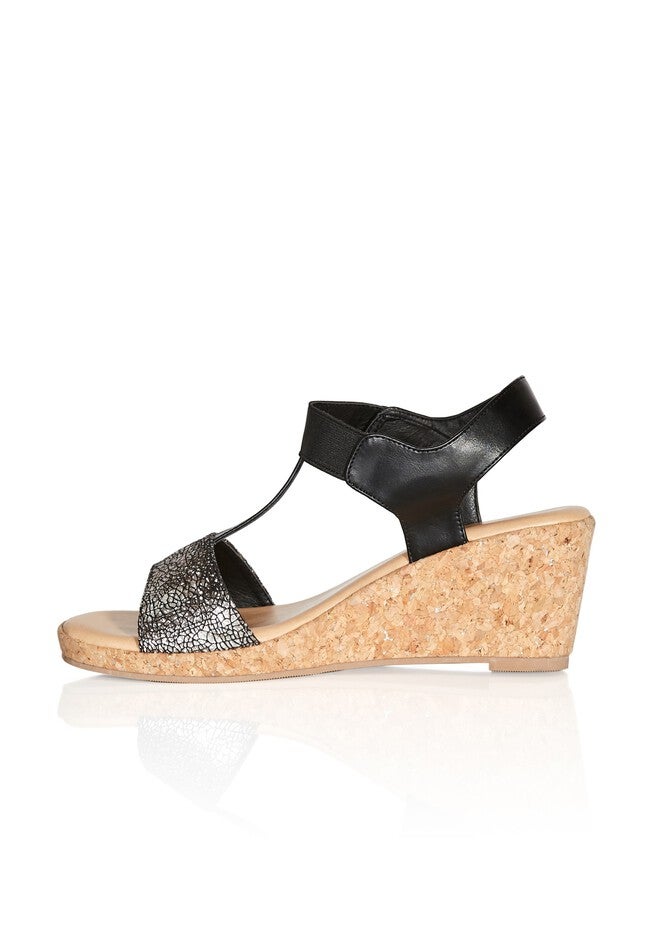 Wilda Wedge, BLACK, alternate image number 3