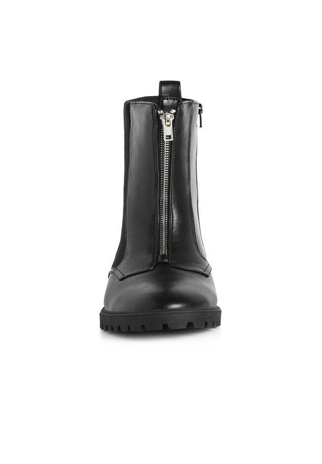Samba Ankle Boot, BLACK, alternate image number 3