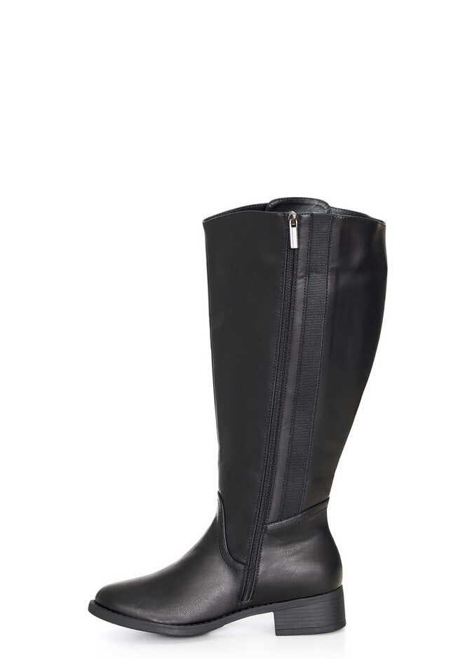 Leslie Tall Boot, BLACK, alternate image number null