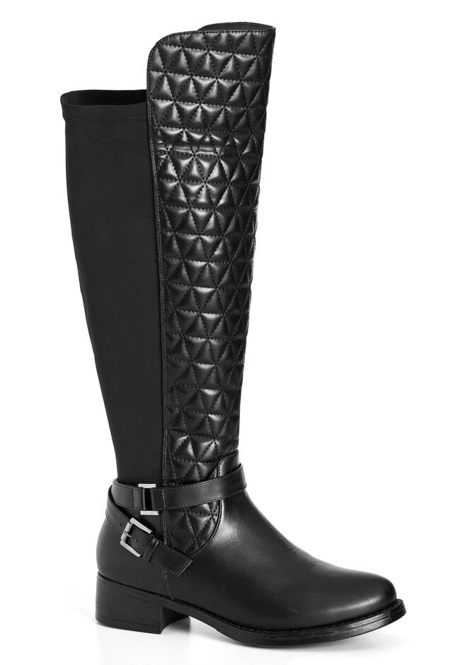 WIDE FIT Diana Tall Boot, BLACK, hi-res image number 0