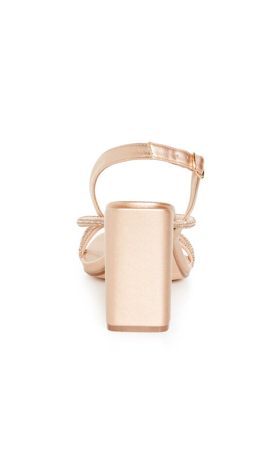 Sparkle Glitz Heel - champagne, BEIGE, alternate image number 2