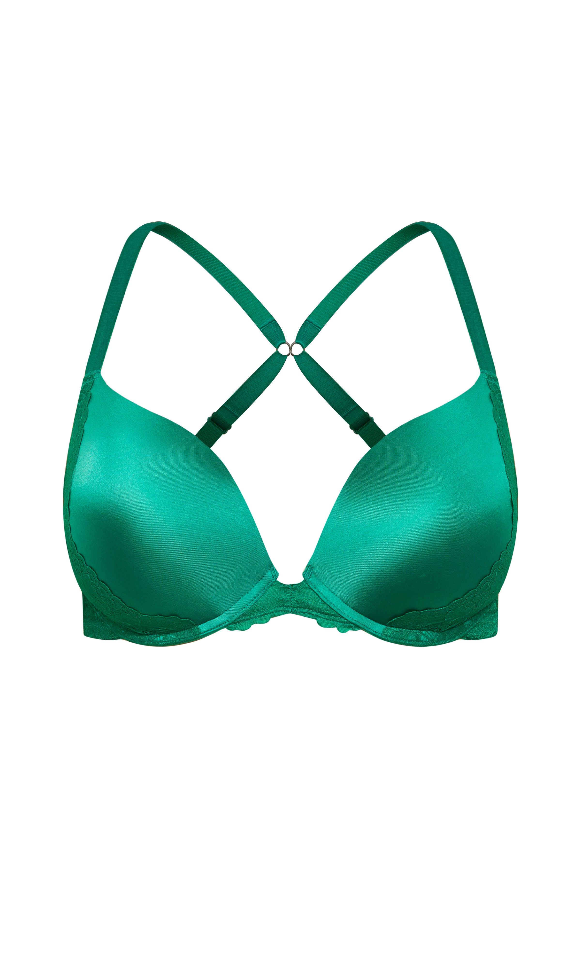 Allure Push Up Bra - kelly green, GREEN, alternate image number 3