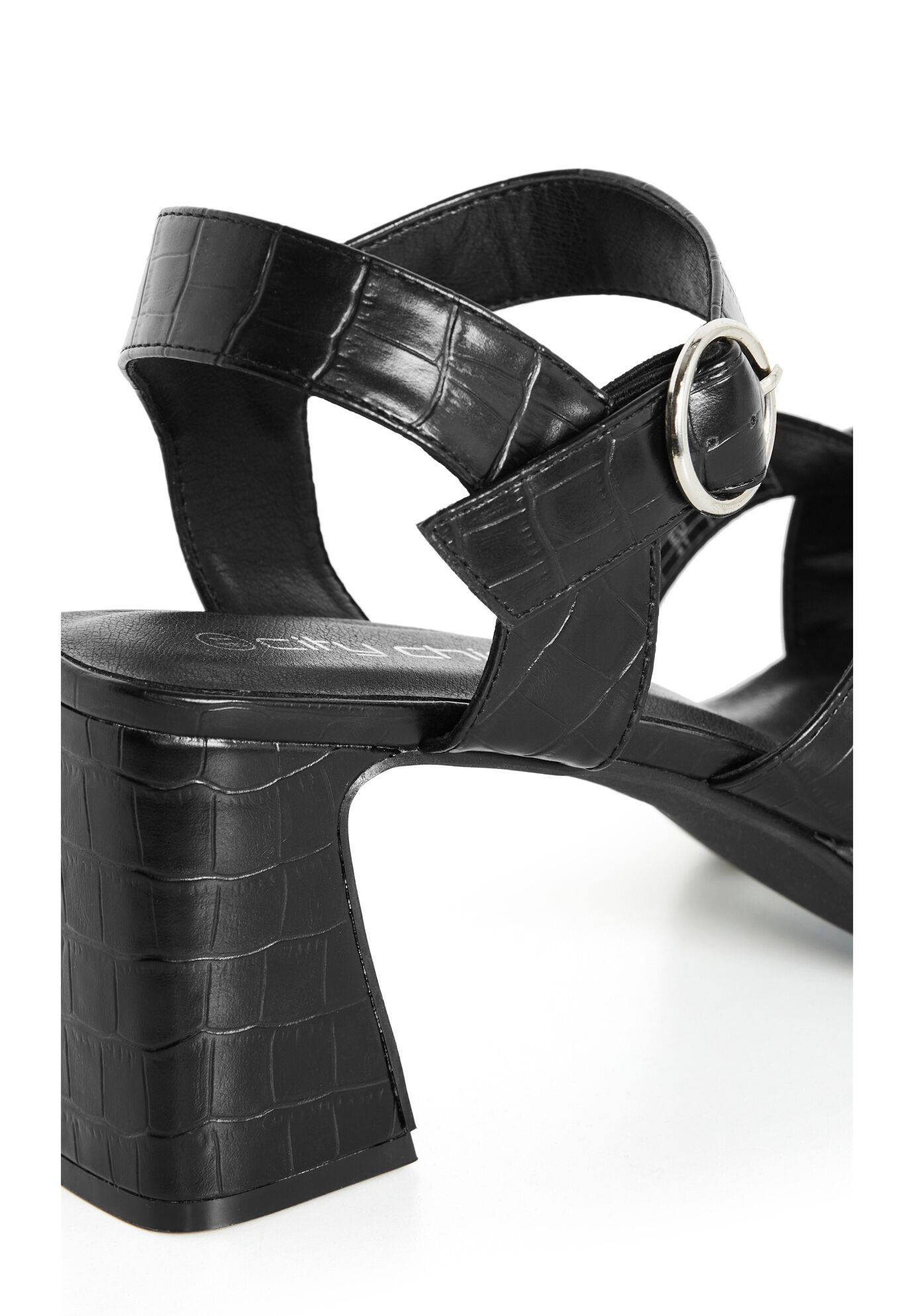 WIDE FIT Josie Platform - black, BLACK, alternate image number 6