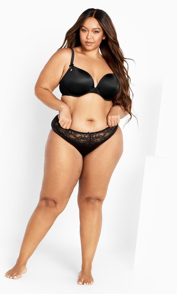 Mounia Push Up Bra - black, BLACK, hi-res image number null