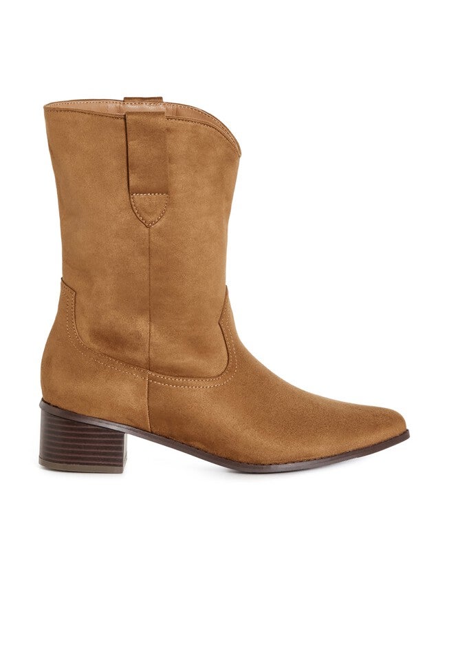 Isabel Mid Boot, BROWN, alternate image number 2