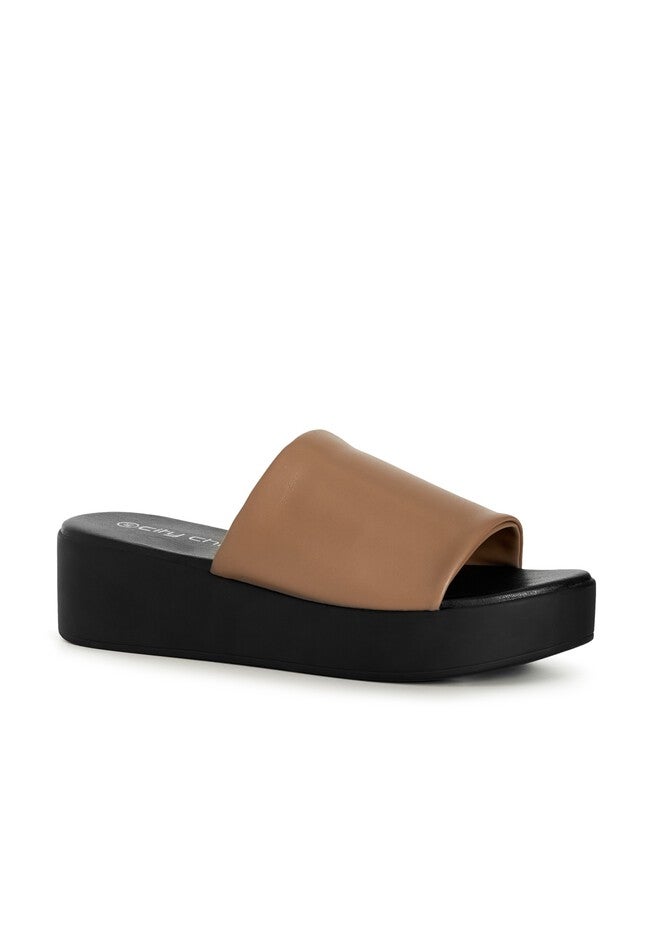 WIDE FIT Luna Flatform - beige, NEUTRAL, hi-res image number null